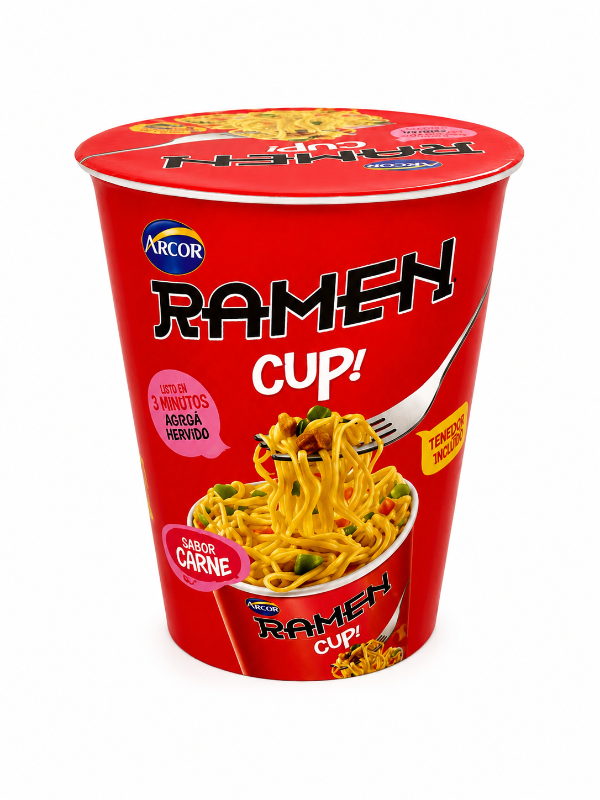 Oferta Especial: ARCOR RAMEN CUP SB CARNE 65G