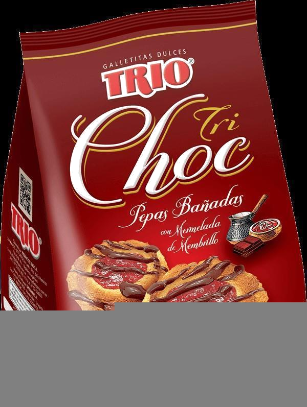 GALLETITAS TRIO TRI CHOC. X 500 G.