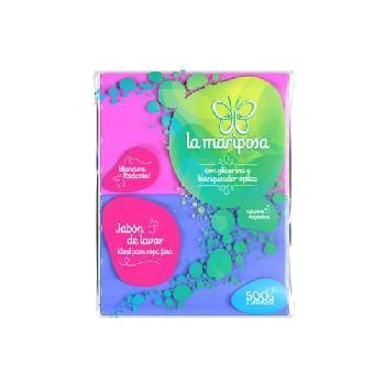 JABON MARIPOSA BICOLOR SPORT 2 X 200 GR.
