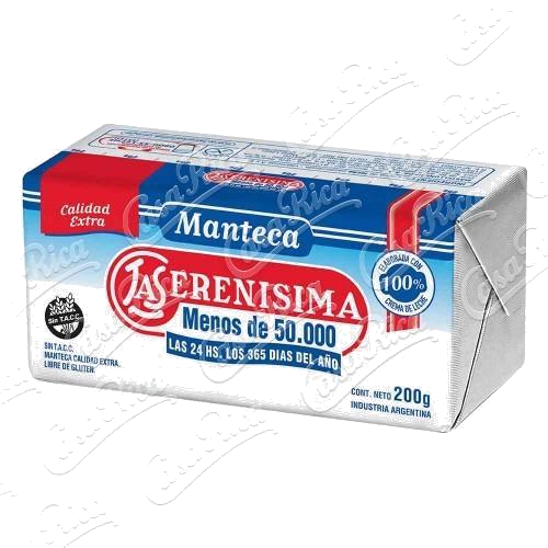 SERENISIMA MANTECA EXTRA X200GRS 