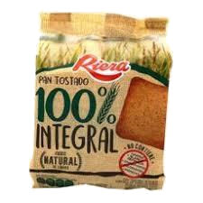 TOSTADAS CLASIC. INTEGRALES RIERA 200GS