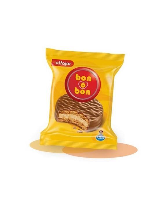 BON O BON ALFAJOR CHOCO SIMPLE ARCOR X40GRS