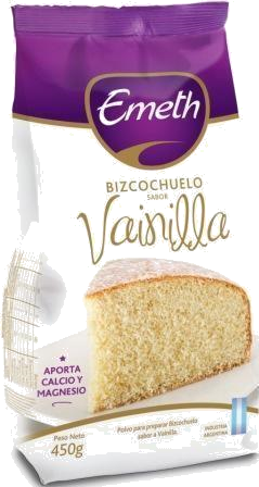 EMETH BIZCOCHUELO POUCH VAINILLA X450GRS