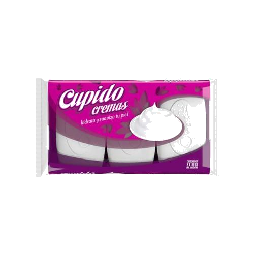 JABÓN DE TOC. CUPIDO CREMAS 3UN X 90GR