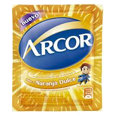 ARCOR JUGO NARANJA DULCE X18G.