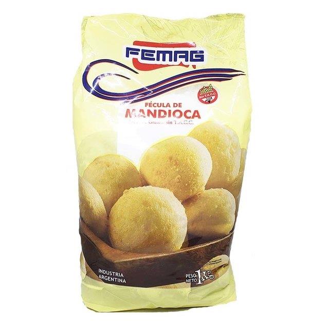 FECULA DE MANDIOCA FEMAG 1KG