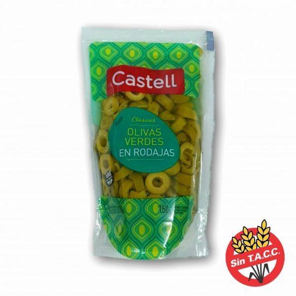 ACEITUNA CASTELL VERDE RODAJ D/P X 290 G
