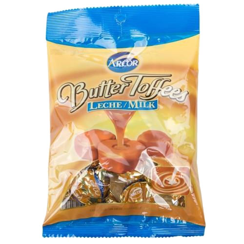 CARAMELOS ARCOR BUTTER TOFFES LECHE 140 G.