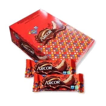 ARCOR OBLEAS CHOCOLATE LIMON X20GRS