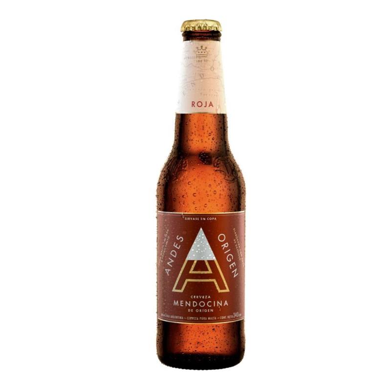 CERVEZA ANDES 340CM. BOTELLA RETORNABLE ORIGEN