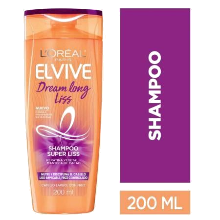  ELVIVE SHAMPOO DREAM LONG LISS X 200ML