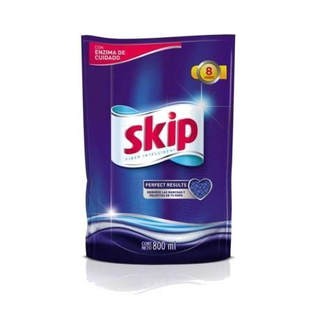 JABON LIQ. SKIP BIO ENZIMAS D/P X 800 ML