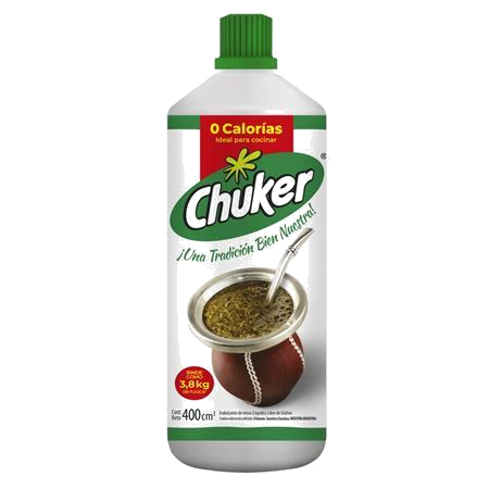 CHUKER CLASICO EDULCORANTE X400ML