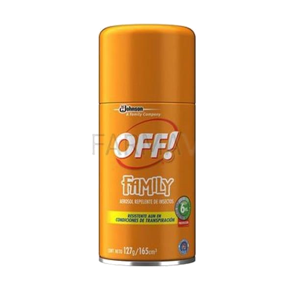 OFF REPELENTE FAMILY AEROSOL X165ML
