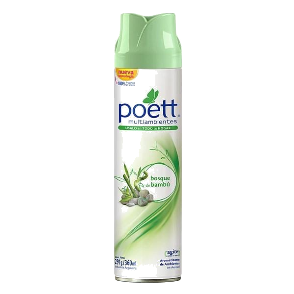 DESODORANTE DE AMBIENTES POETT MUSICA EN PRIMAVERA X 360 ML