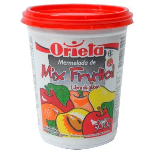 MERMELADA ORIETA TUTIFRUTI X500 GRS