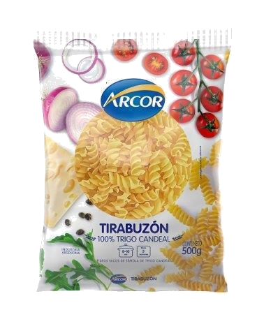 FIDEO ARCOR TIRABUZON X500GRS
