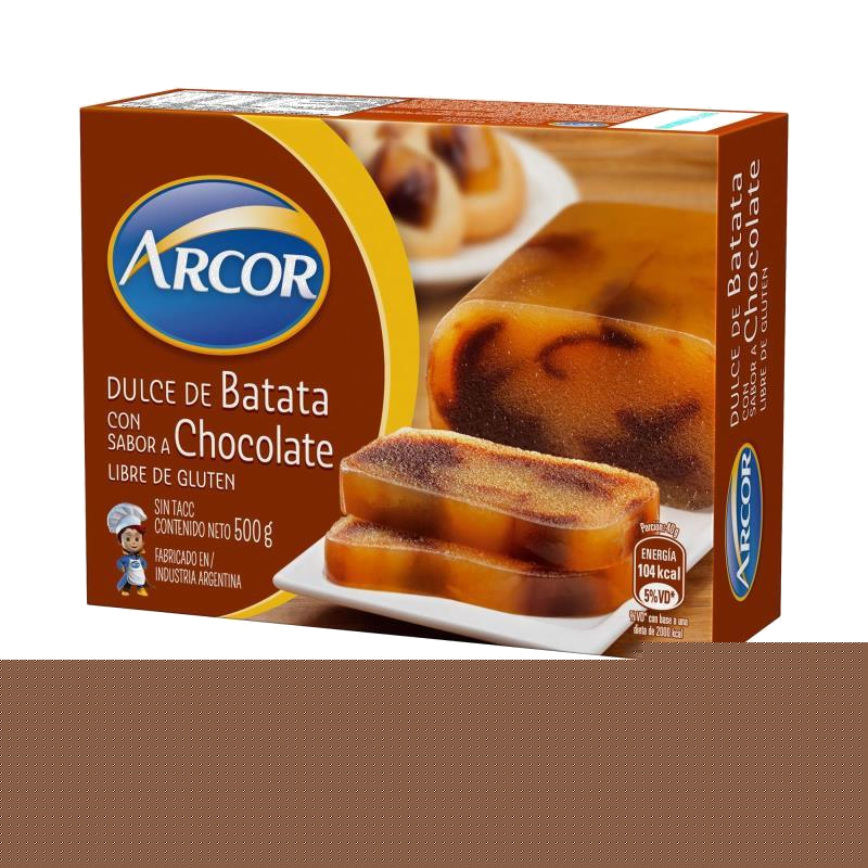 DULCE DE BATATA CON CHOCO ESTUCHE X 500G