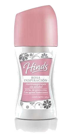 HINDS ANTITRANSPIRANTE ROSA INSPIRACION ROLLON X60ML