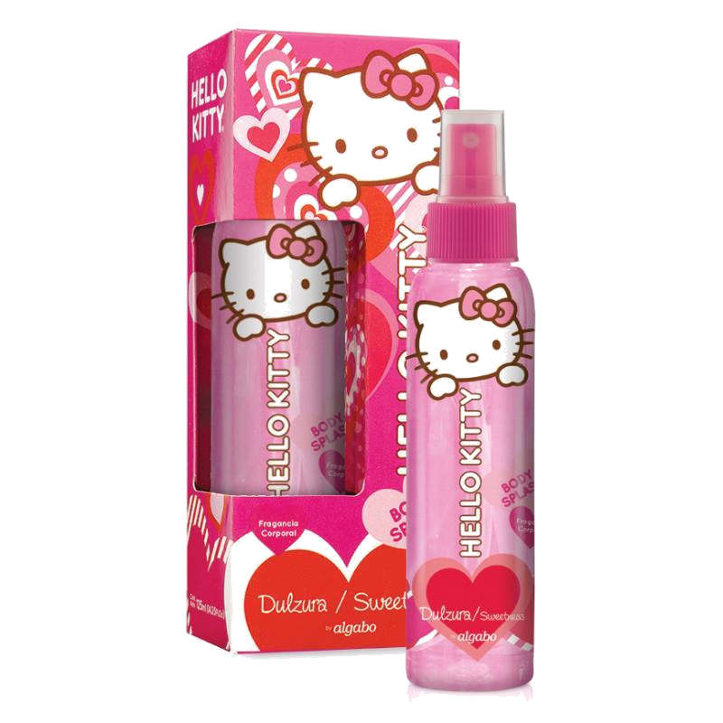ALGABO BODY SPLASH HELLO KITTY DULZURA X 125 ML.