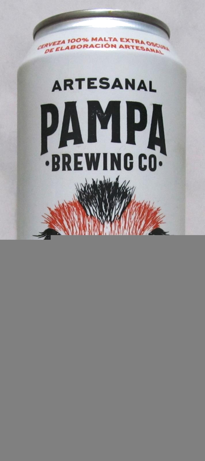 CERVEZA LATA PAMPA AMBER BREWING CO. 473