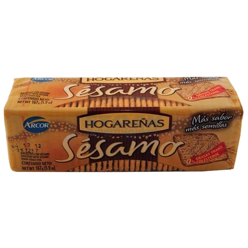 GALLETITAS HOGAREÑAS SESAMO 167G