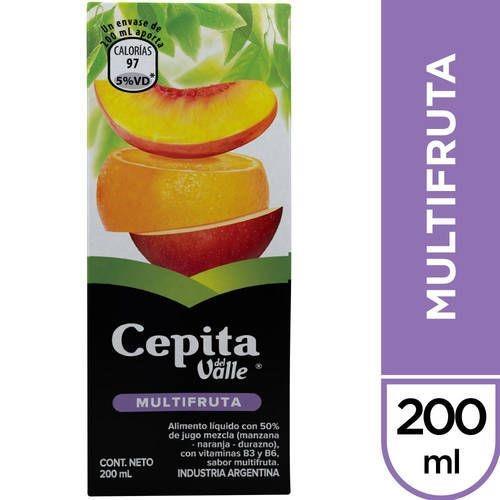 CEPITA MULTIFRUTA TB X200ML. (24)