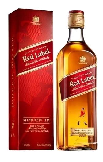 WHISKY JOHNNIE WALKER RED LABEL X750ML.