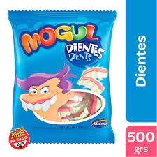 GOMA MOGUL DIENTES X 500 GR.