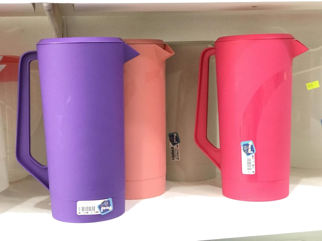 JARRA PLASTICA CON TAPA VERDE YESI X 2L