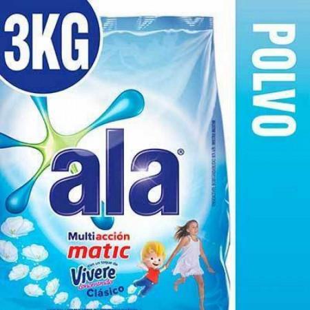 ALA MATIC ECO LAVADO X 3 KG