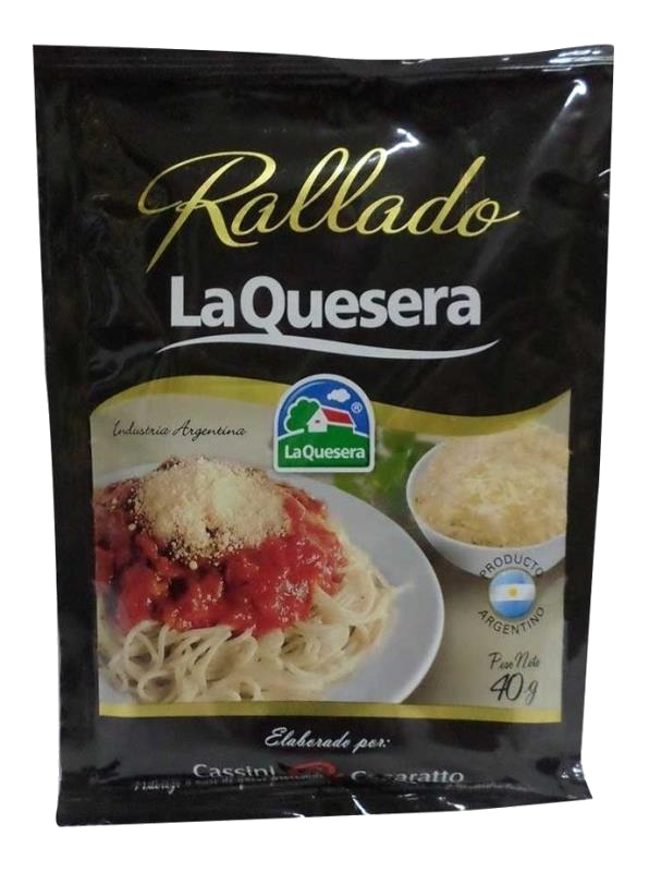 QUESO RALLADO LA QUESERA X 40G