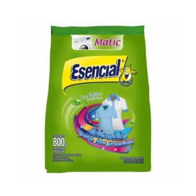 JABON POLVO ESENCIAL MATIC X 800G.