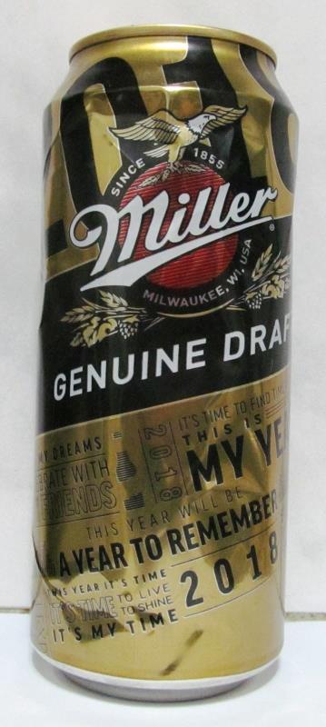 CERV. MILLER GENUINE DRAFT 473ML. 