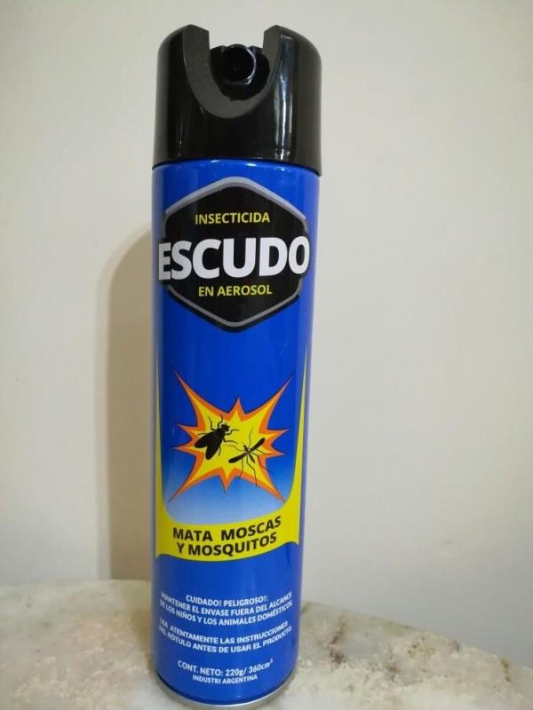 ESCUDO ARESOL INSECTICIDA MATA MOSCAS Y MOSQUITOS X 220G 
