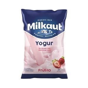 YOGURT ENTERO VAINILLA MILKAUT  X 900GR