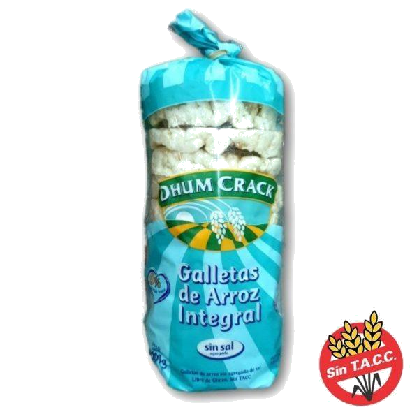 GALL. ARROZ DHUM CRACK S/ SAL X 100 G.