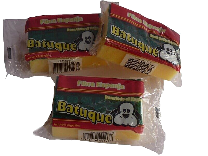 BATUQUE FIBRA ESPONJA 