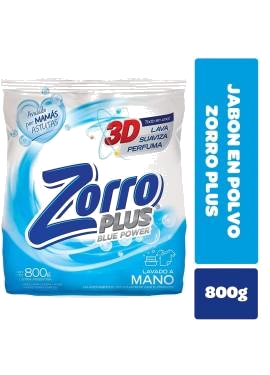 JAB. ZORRO REG. PLUS BLUE POWER. 400G PROTEC