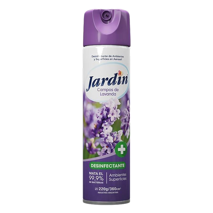 DESOD. AMB. JARDIN DESINFEC. LAVANDA AER. X 360 CC.