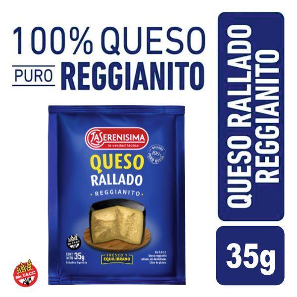 QUESO RALLADO LA SERENISIMA REGGIANITO 35 GR