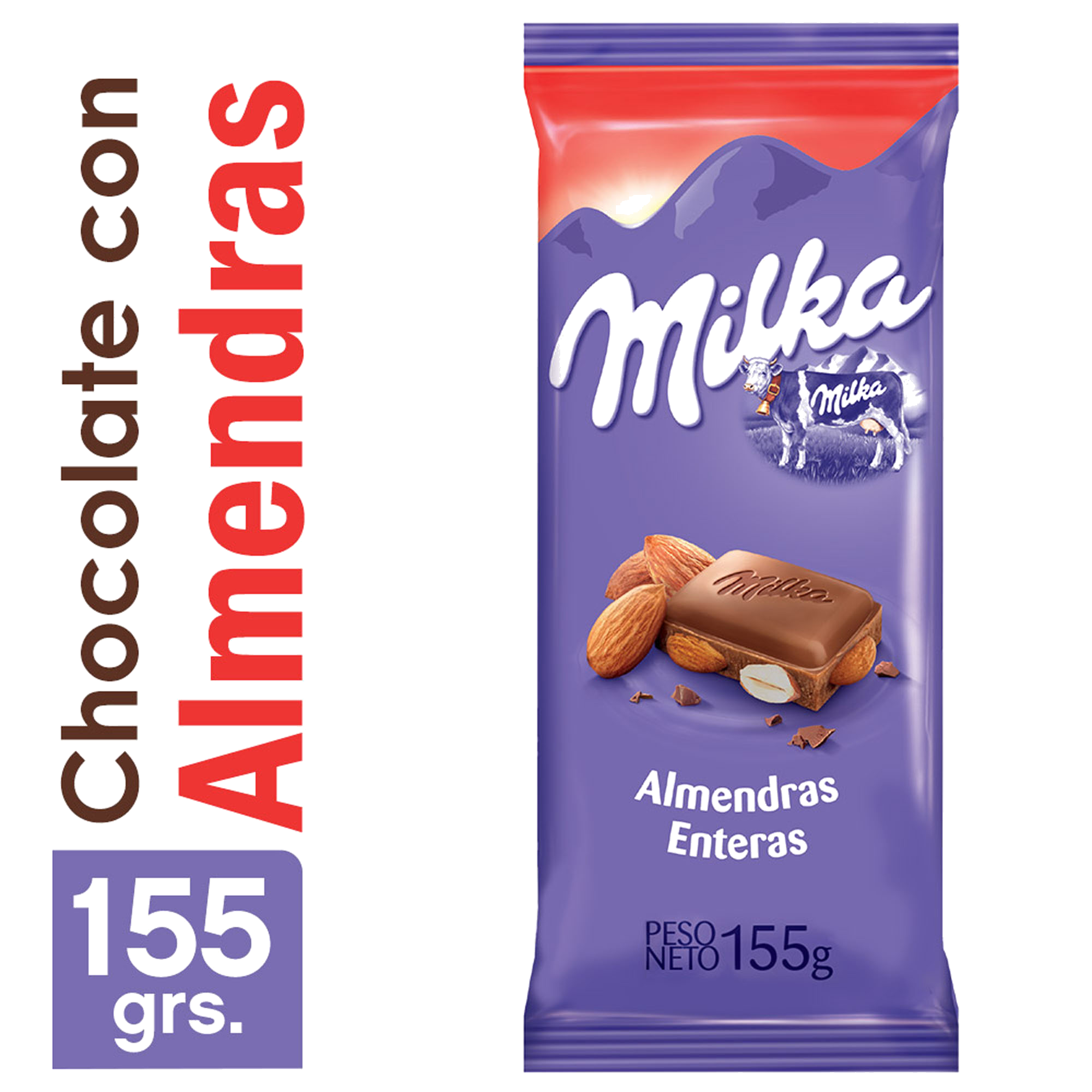 MILKA CHOCOLATE ALMENDRAS 55G
