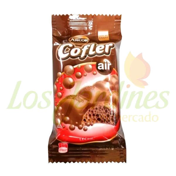 COFLER CHOCOLATE AIREADO LECHE X27GRS