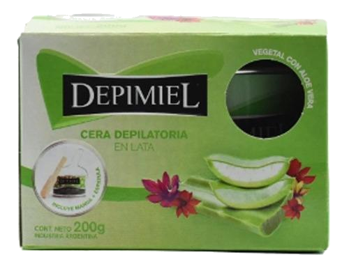 DEPIMIEL CERA DEPILATORIA VEG/ALOE LATA X200ML