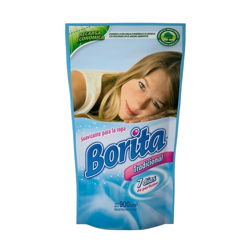SUAVIZ. D/PACK TRADICIONAL BORITA X 900CC.