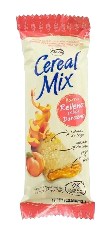 CEREAL MIX RELLENO MANZANA VERDE X 32G.