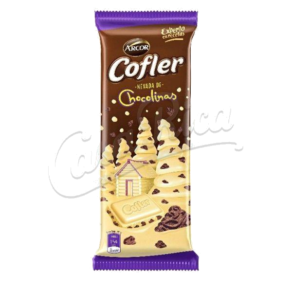 COFLER CHOCOLATE NEVADA DE CHOCOLINAS  X 100G