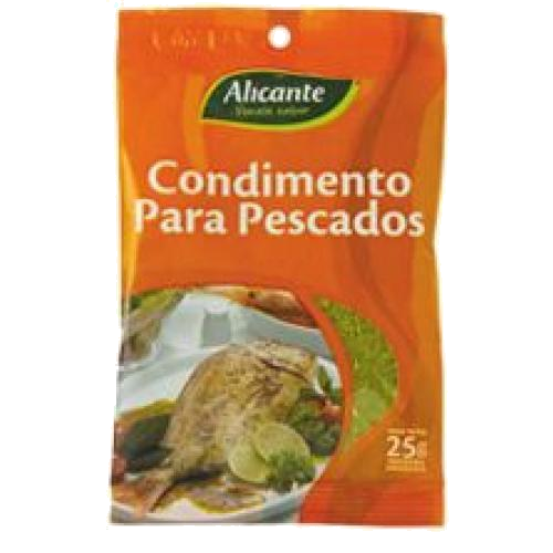 ALICANTE CONDIMENTO PESCADO SIN TACC 25G