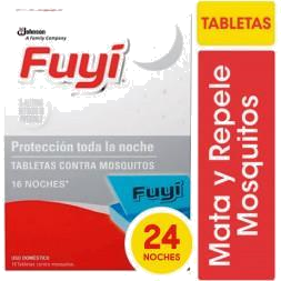 TABLETAS FUYI INSECTICIDA X 24 TABLETA