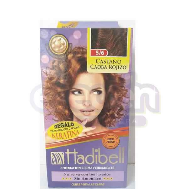 HADIBELL TINTURA CASTAÑO ROJIZO CAOBA 5/6 